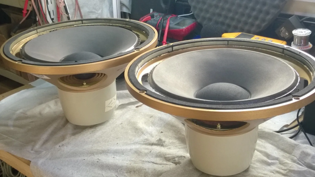 Remembranage haut-parleurs TANNOY